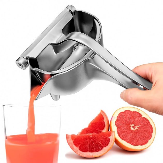 عصّارة يدوية معدنية